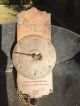 Antique John Chatillon ' S Brass Hanging Scale,  Clock Dial,  60 Lb,  Hanging Basket Scales photo 1