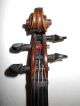 Old Vintage Antique E.  Martin Style 2 Pc Back Full Size Violin - String photo 10