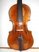 Old Vintage Antique E.  Martin Style 2 Pc Back Full Size Violin - String photo 5