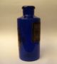 Antique Cobalt Blue Glass Chemist Apothecary Jar Bottle Pontil C.  1850 Toothpaste Bottles & Jars photo 2