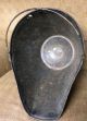 Vintage Black Metal Coal Bucket Ash Bucket With Handle And Shovel Hearth Ware photo 2
