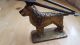 Antique Cast Iron Cocker Spaniel Y.  S.  C.  Toastee Articulated Fireplace Toaster Toasters photo 9