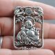 Exquisite Chinese Silver Copper Handmade Maitreya Buddha Pendant Necklaces & Pendants photo 1