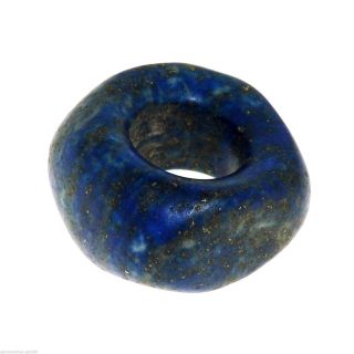 Lapis Lazuli Chinese Bead.  古董青金石珠 两汉时期 (0306) photo