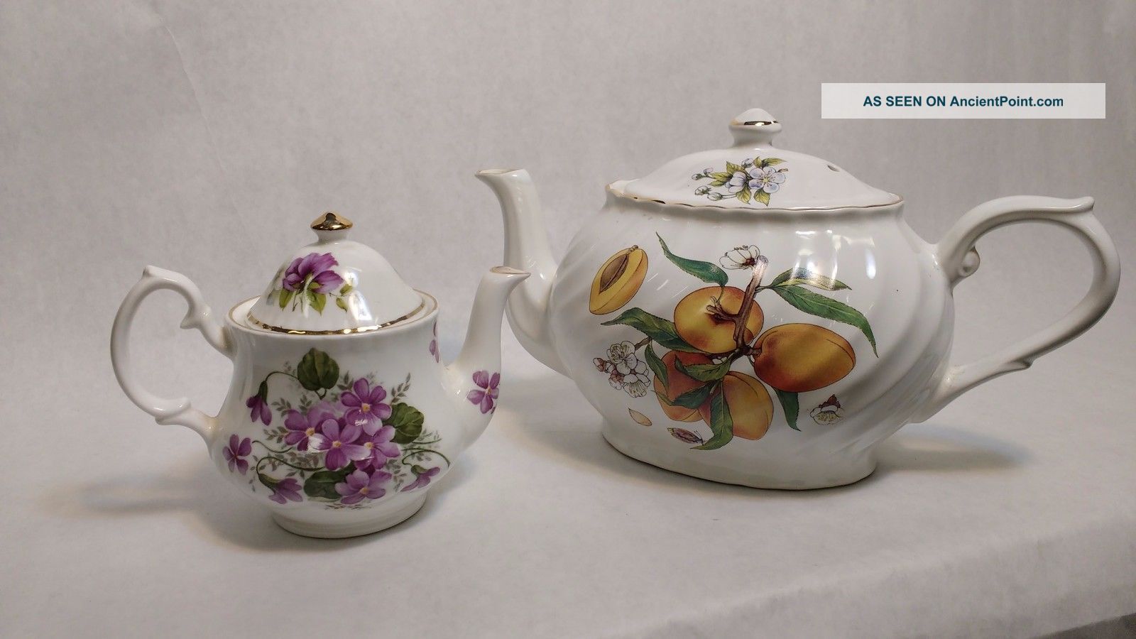 Two Staffordshire Tea Pots Arthur Wood And Son Royal Patrician Vintage Teapots & Tea Sets photo