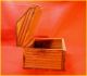 Peterson Bros Cigar Box - - Rare Log Cabin Form - - Conditon - 1930 ' S Boxes photo 6