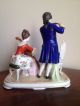 Porcelain Figurine Music Group Scheibe Alsbach Dresden Germany Volkstedt Rococo Figurines photo 2