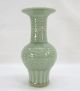 E613: Chinese Blue Porcelain Flower Vase Of Appropriate Work And Tone Vases photo 3