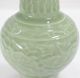 E613: Chinese Blue Porcelain Flower Vase Of Appropriate Work And Tone Vases photo 6