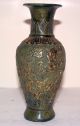 Rare Old Chinese Bronze Gilt Longevity God Vase With Ming Generation Xuande Mark Vases photo 1