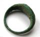 Circa.  50 - 100 A.  D British Found Roman Period Ae Bronze Legionary Ring British photo 3