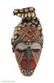 Kuba Mask Ngaady A Mwaash Cowrie Shells Beads Congo African Art Masks photo 1