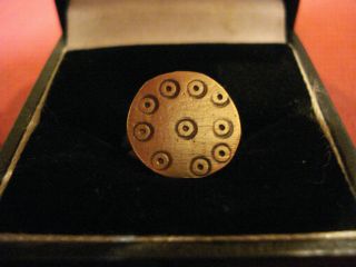 Ancient Roman ' Magic Eye ' Ring - - Detector Find photo