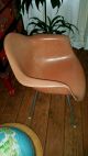 Early Vintage Eames Herman Miller Fiberglass Shell Chair Double Triangle Knoll Mid-Century Modernism photo 10