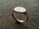 Medieval Bronze Polished Ring (410) Other Antiquities photo 1