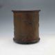 Chinese Antique Hand - Carved Old Man&pine Bamboo Brush Pot X0185 Brush Pots photo 3