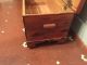 Authenticated Roos Cedar Chest With Brass Strap Hinges And Brass Inlays 1900-1950 photo 9