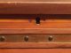 Authenticated Roos Cedar Chest With Brass Strap Hinges And Brass Inlays 1900-1950 photo 4