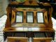 Tramp Art 3picture Frames 2 Drawer Inlaid Wood Hand Made Bureau Top/wall Hanging Other Antique Woodenware photo 1