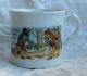Antique Child Tea Cup Nursery Rhyme Little Red Riding Hood Transferware England Cups & Saucers photo 5