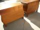 Pair Vintage French Provincial Bombay Bombe Nightstands By Henredon Post-1950 photo 2