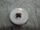 Antique Victorian China Glass Button Flowers And Gold Gilted 319 - A Buttons photo 3