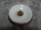 Antique Victorian China Glass Button Flowers And Gold Gilted 160 - A Buttons photo 3