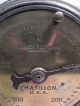 Chatillon Usa Antique Metal Scale Brass Face 500 Gram Capacity Pat.  1925 Scales photo 3