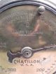 Chatillon Usa Antique Metal Scale Brass Face 500 Gram Capacity Pat.  1925 Scales photo 4