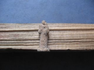 Holy Land Crusader Figure Of Virgin Mary And Jesus 12 - 13 Ct.  A.  D. photo