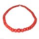 Antique String Of Coral Beads From Tibet,  China.  古董藏珊瑚珠 清 (0717) Far Eastern photo 1