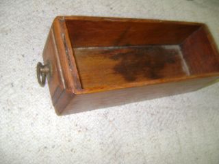 Antique Useful Sewing Machine Drawer. photo