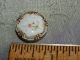 Antique Victorian China Glass Button Flowers And Gold Gilted 325 - A Buttons photo 2