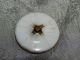 Antique Victorian China Glass Button Flowers And Gold Gilted 154 - A Buttons photo 1