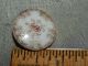 Antique Victorian China Glass Button Flowers And Gold Gilted 154 - A Buttons photo 2