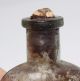Civil War Era 1860s Small Size Bottle With Contents & Cork Primitives photo 2