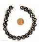 103) 20 Hudson Bay Native American Indian Fur Venetian Skunk Old Trade Beads The Americas photo 2