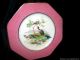 Antique Wedgwood Cabinet Plate Chelsea Vienna Birds C.  1908 Unicorn Mark Plates & Chargers photo 2