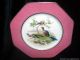 Antique Wedgwood Cabinet Plate Chelsea Vienna Birds C.  1908 Unicorn Mark Plates & Chargers photo 5