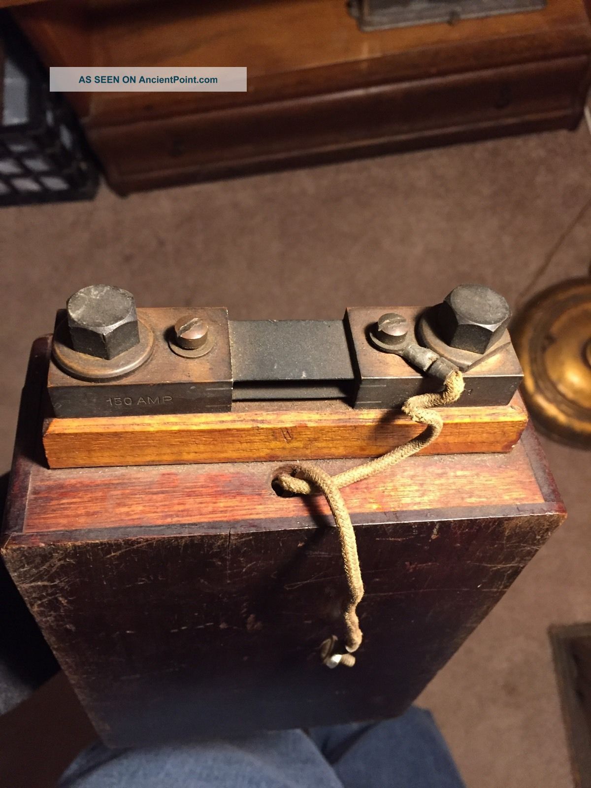 Antique Weston Ammeter Dual Voltmeter In Wood Case Model 267 Antique Weston Ammeter Dual Voltmeter In Wood Case Model 267