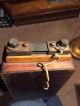 Antique Weston Ammeter Dual Voltmeter In Wood Case Model 267 (steampunk Decor) Other Antique Science Equip photo 4
