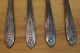 4 National Silver Co A1 1930 Princess Royal Silverplate Cocktail/seafood Forks Flatware & Silverware photo 1