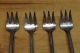 4 National Silver Co A1 1930 Princess Royal Silverplate Cocktail/seafood Forks Flatware & Silverware photo 2