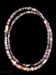 15) Strand Of Pre Columbian Indian Lilac Shell Beads Artifact The Americas photo 1