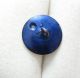 Antique Pewter Bright Cut Button With Faceted Steel Accent Cobalt Blue 9/16 In Buttons photo 1