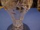 Signed Gorham Tall Footed Cut Glass Vase Vases photo 2