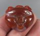 Fashion Natural Red Agate Carving Lovely Pighead Statue Pendant Necklaces & Pendants photo 4