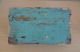 Antique Folk Art Blue Knife Box (utility Tray) - Found In Pennsylvania Primitives photo 3