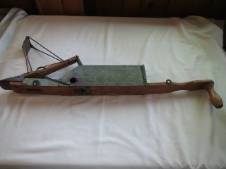 Antique Hand Held Corn Seeder,  Ready To Hang photo