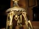 Antique Art Deco Art Nouveau Five Light Chandelier Glass Bronze/brass Chandeliers, Fixtures, Sconces photo 8